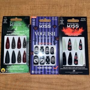 KISS Spooky Press-On Trio